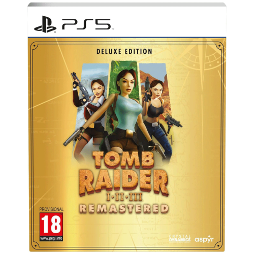 Tomb Raider 1-3 Remastered Starring Lara Croft: Deluxe Edition [Русская версия] PS5